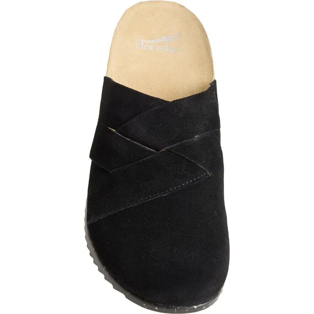 DEAL! new Dansko Daniella Clogs Suede black For Women 925 5s3 - Picture 4 of 8
